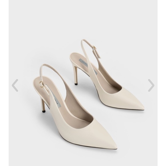 Charles & keith slingback heel (never used) - Picture 3 of 3